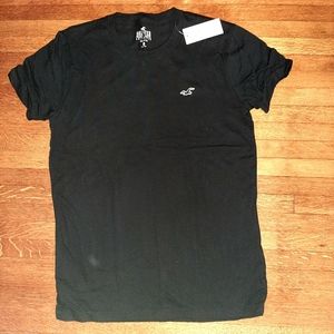 NWT Hollister XS Cotton T-Shirt, black